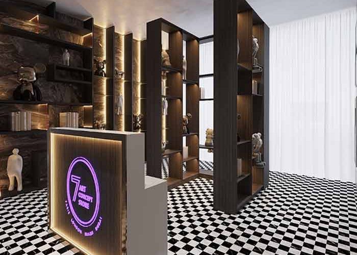 7 Art Concept Exhibition Stands - DesignMaster Dubai- Commercial Interior Design Project