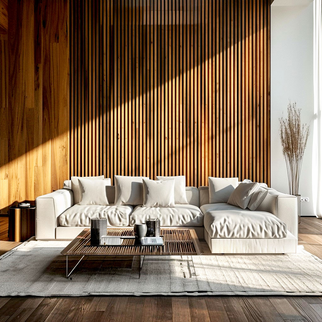 Interior Wood Wall Cladding vs Painting - DesignMaster Dubai