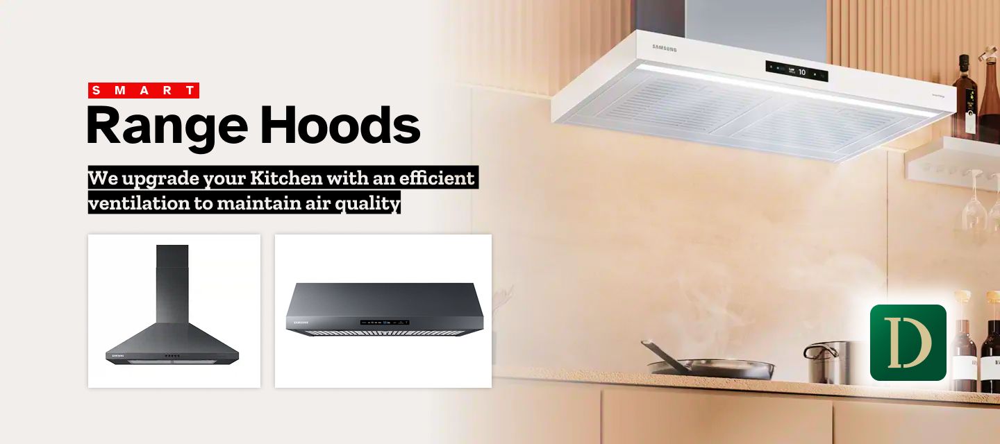 Modern Kitchen Appliance Integrations - Smart Range Hoods for HVAC- DesignMaster Fit Out Dubai