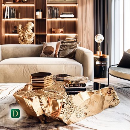 Residential Metallics interior fit out - DesignMaster Dubai Designs Contractor