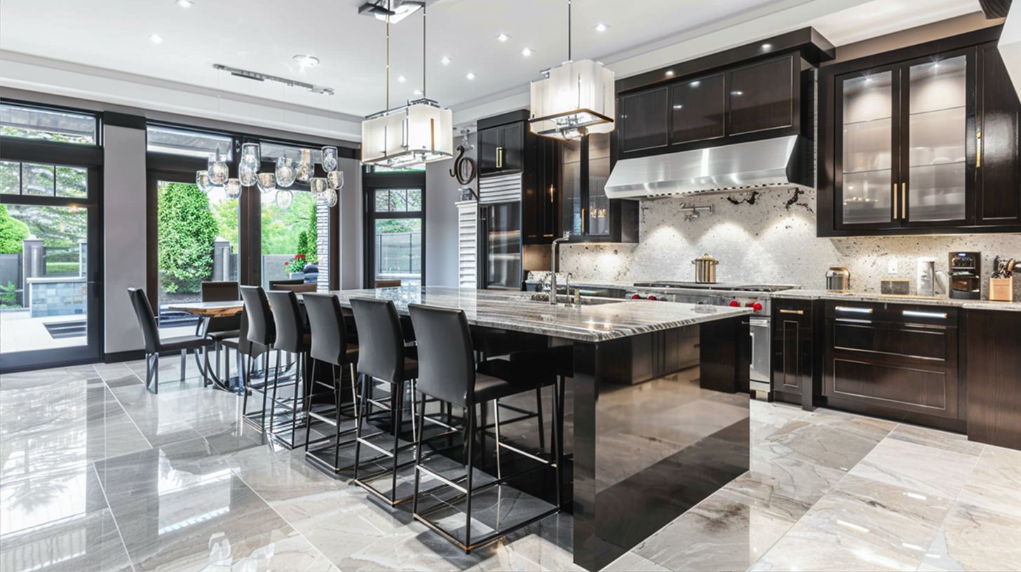 Matte and Glossy Interior Design - Designmaster Interior Fit Out Dubai