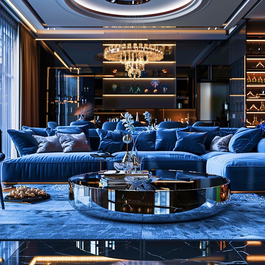 DesignMaster Timeless Luxury Living Room Designs - Interior Design Dubai