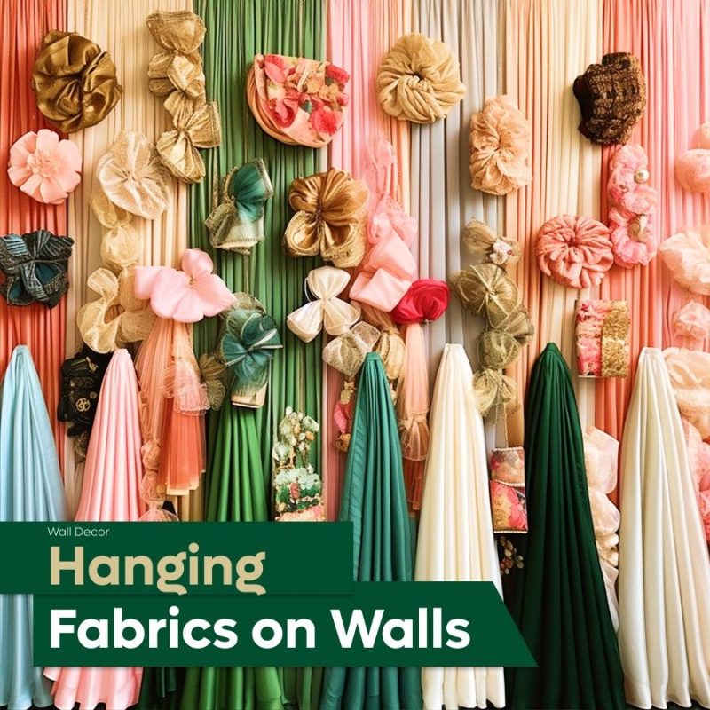 Hanging Fabrics on Walls for Bespoke Interior Designs - DesignMaster Interior Fit Out Company Dubai