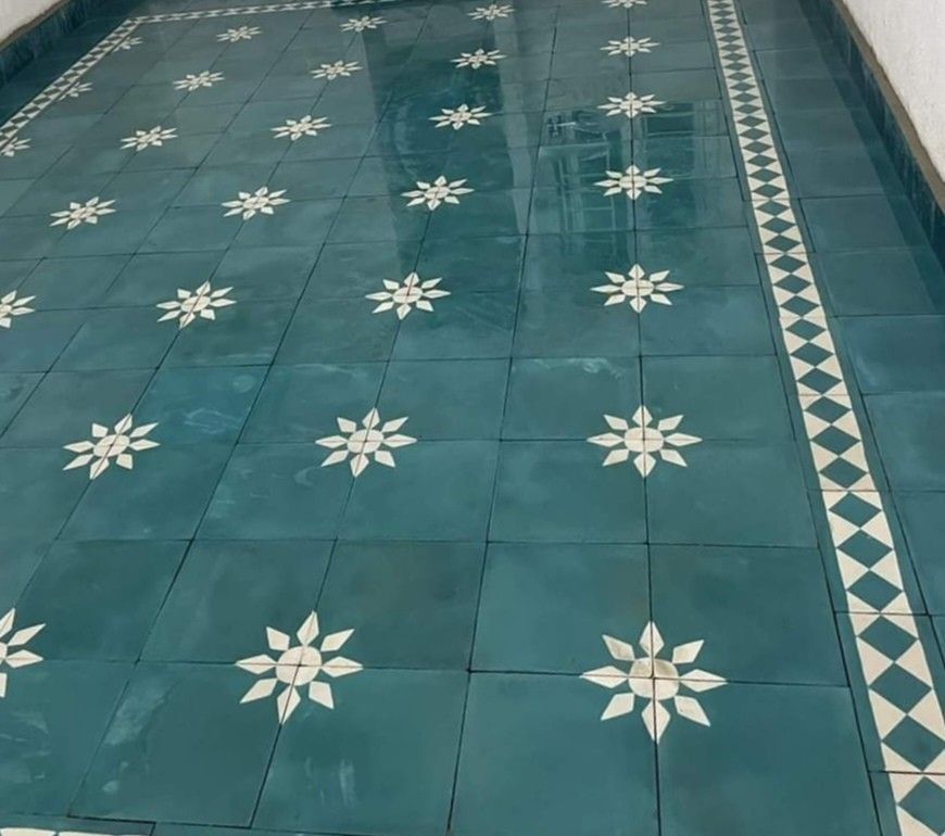 Athangudi tiles of Chettinad Designs - DesignMaster Luxury Interior Design Dubai