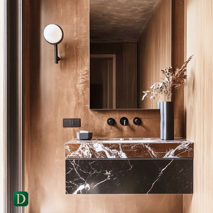 Statement Powder Room Designs & Ideas for Dubai Luxury Villas ...