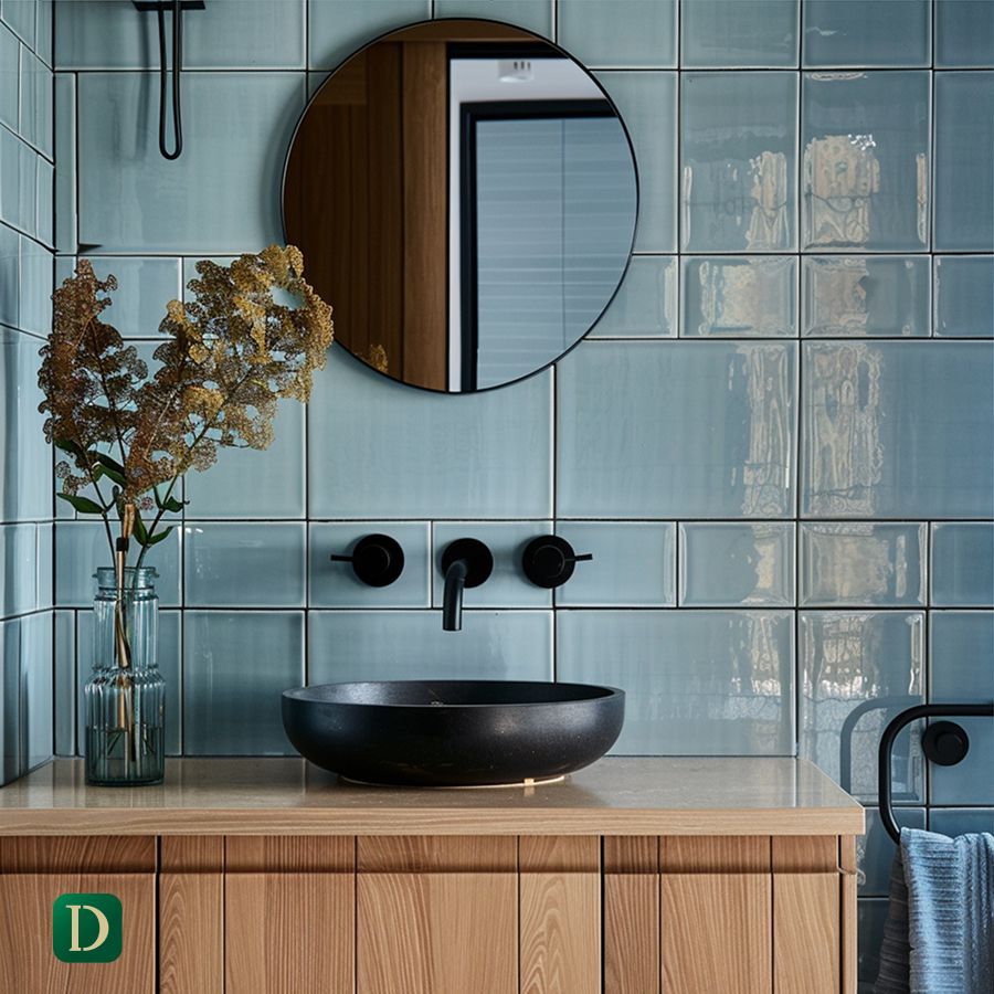 Materials and Finishes for a luxury Villa Powder Room Design Idea - DesignMaster Dubai (6)
