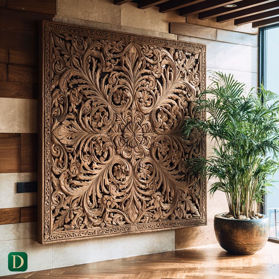 Timeless elegance of Chettinad Teak wood Carvings - DesignMaster Interior Design Dubai
