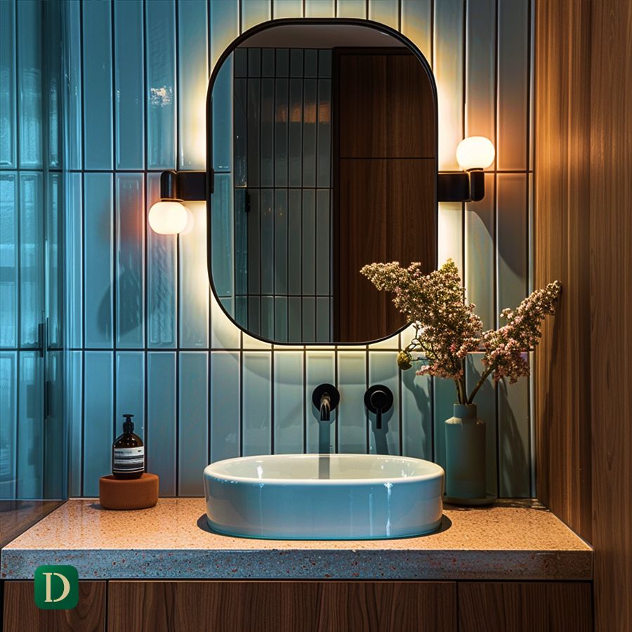 Villa Powder Room Design Ideas for Lighting - DesignMaster Interior Fit Out Dubai (5)